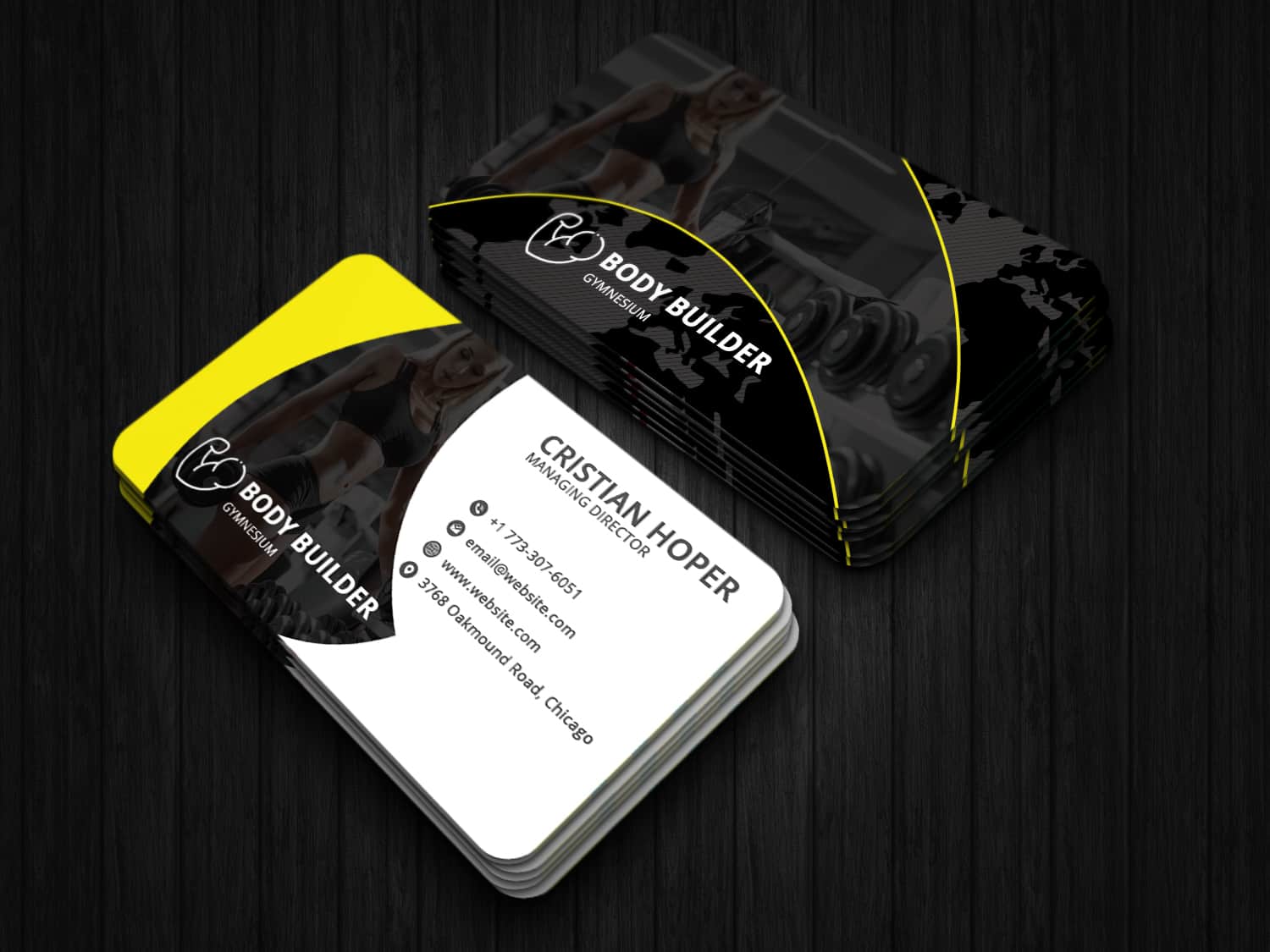 Creative Gym Business Card Techmix