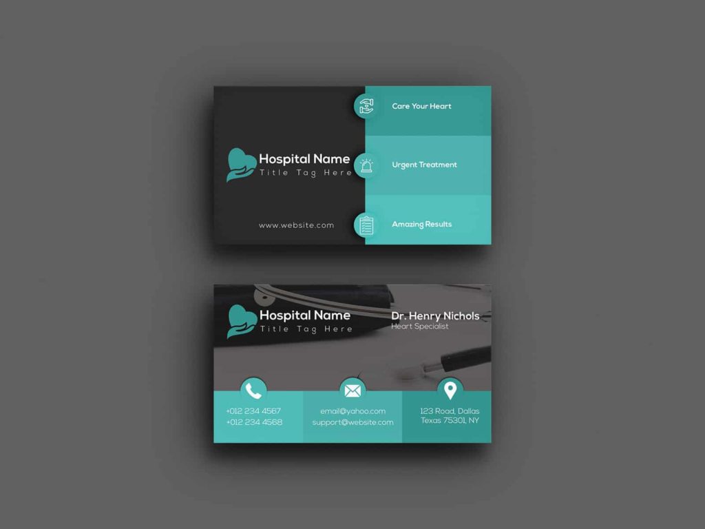 Creative Medical Business Card