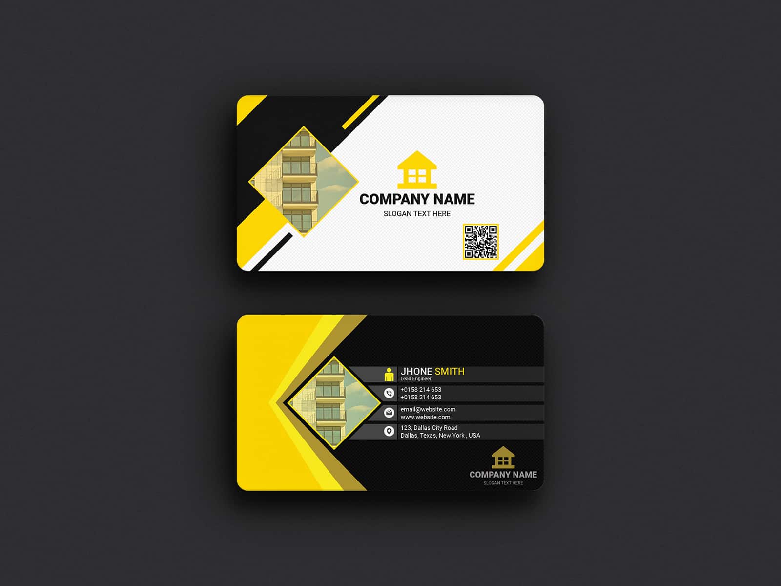 Real Estate Business Cards 2020 Techmix