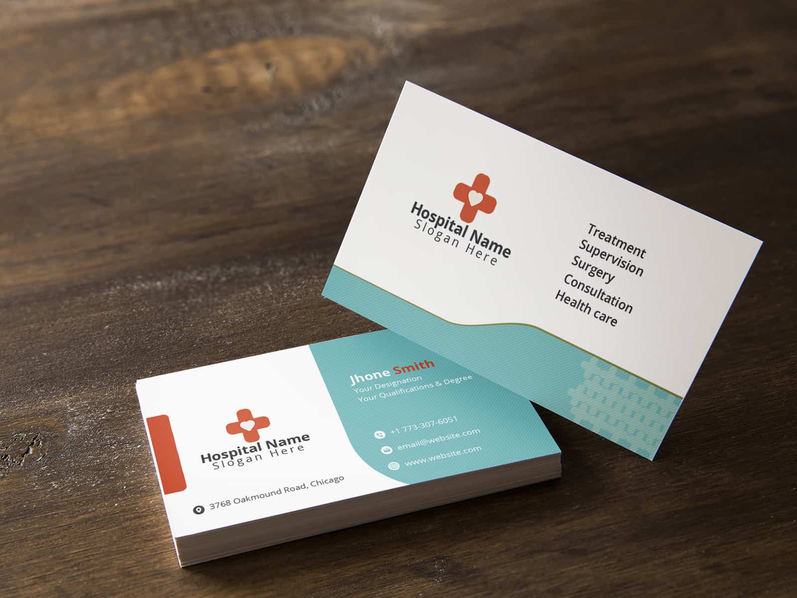 Medical & Health Care Business Card