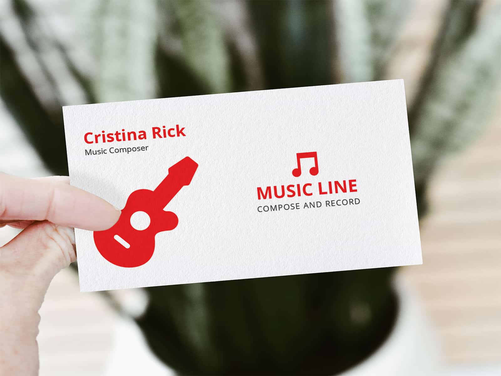 Music Composer Business Card