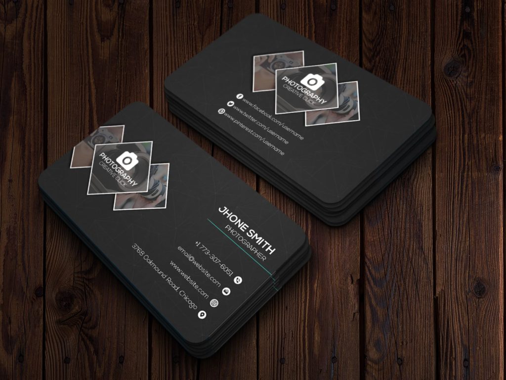 Photographer Business Card Template