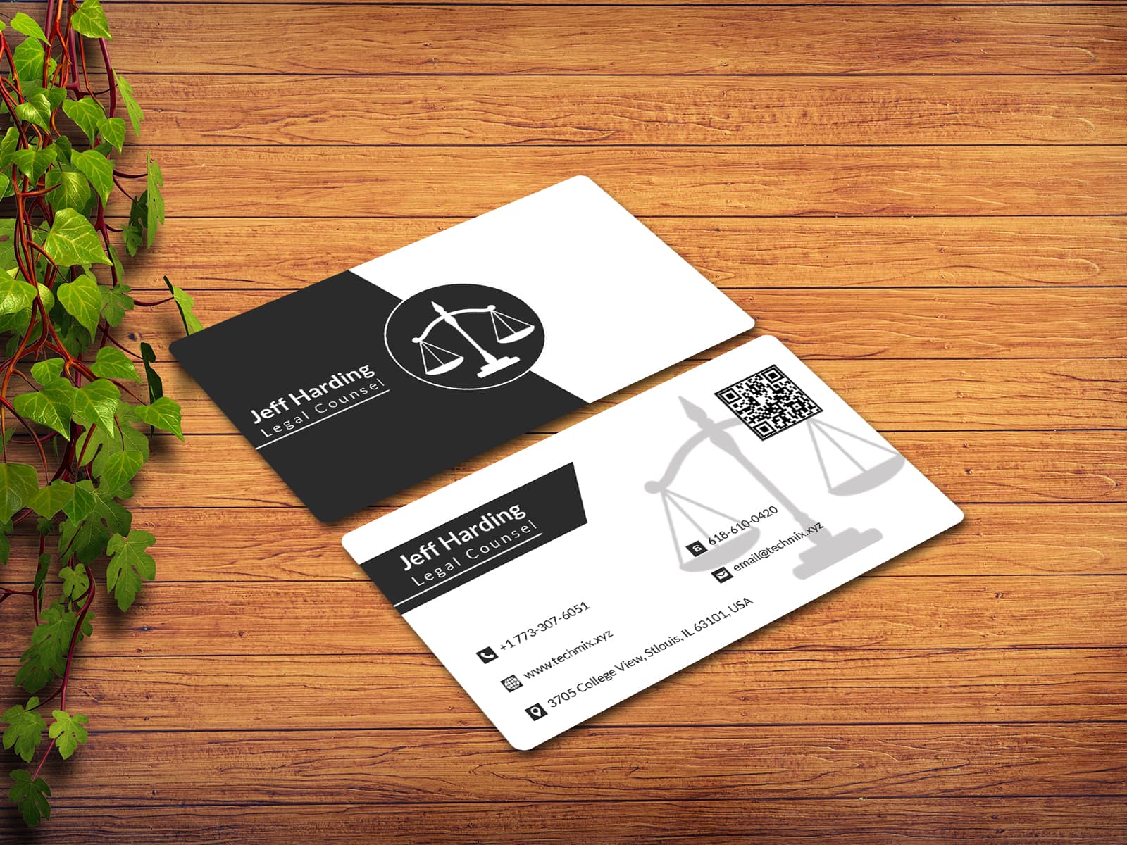 Barrister Business Card