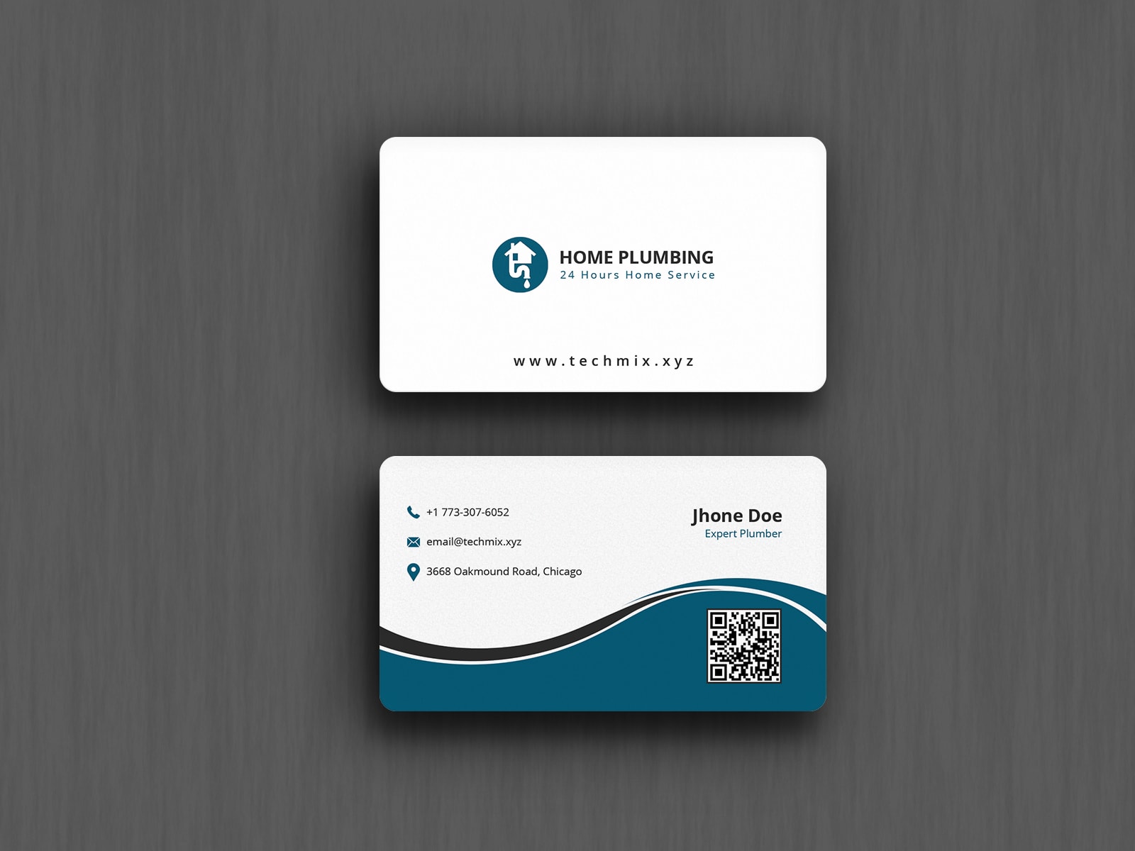 Best Plumbing Business Card Design