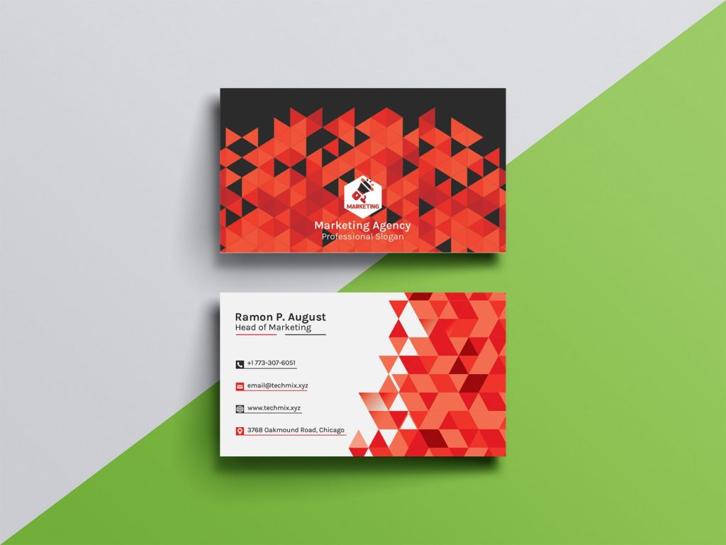 Marketing Agency Business Card