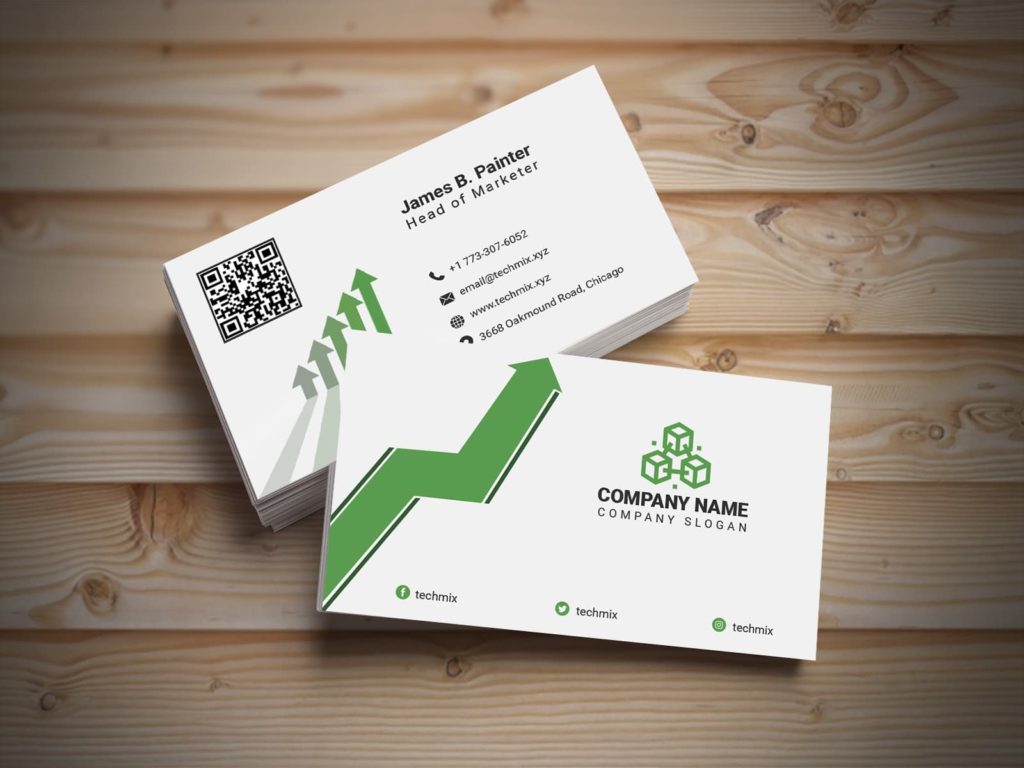 Marketing Agency Business Card Design