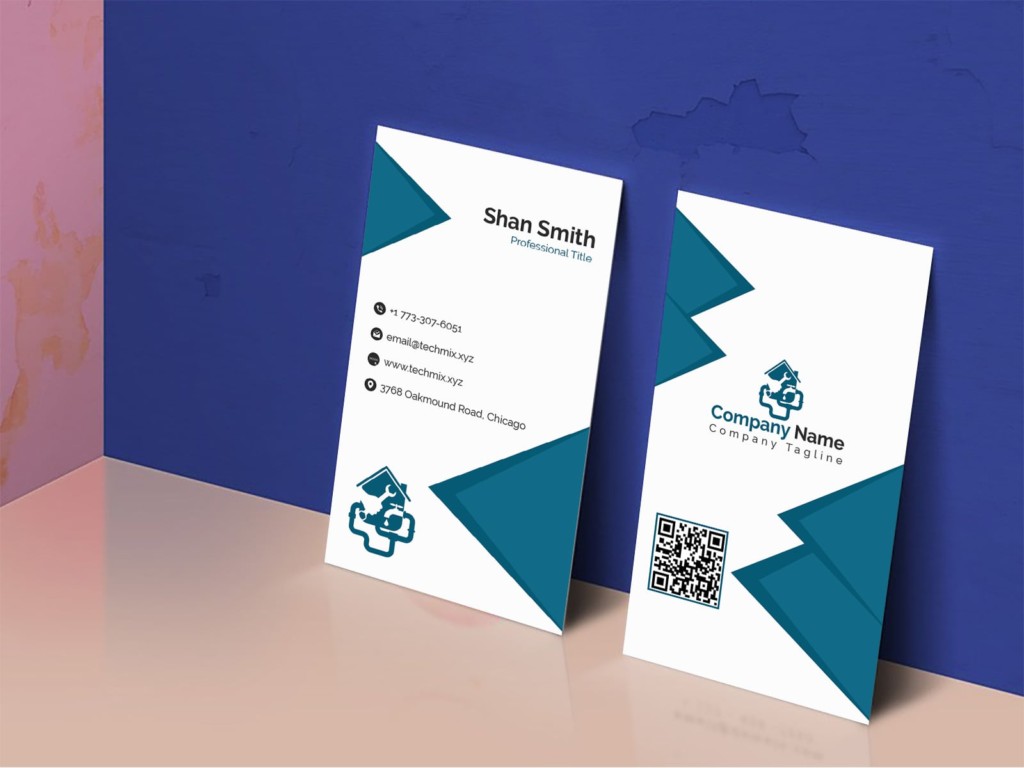 Professional Plumber Business Card Template