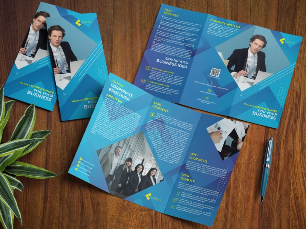 Elegant Corporate Brochure Trifold